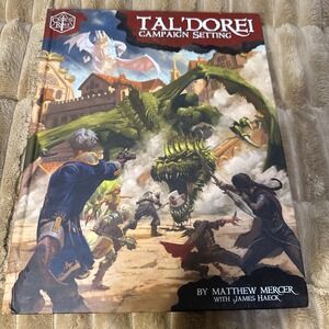 D&D Critical Role Tal'Dorei Campaign Setting by Matthew Mercer With Map
